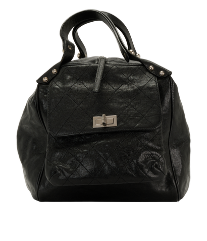 Pocket-In-The-City, &pound;1,200, Handbags, Black, Leather, Front view